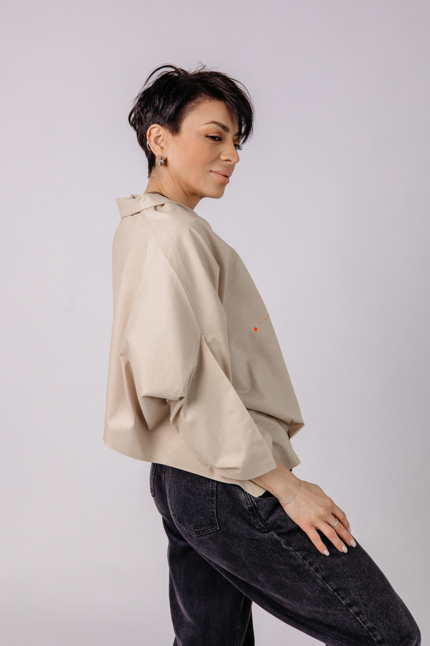 Bluza Inspira, Expira Nude [2]