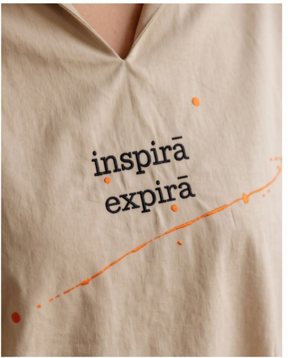 Bluza Inspira, Expira Nude [3]