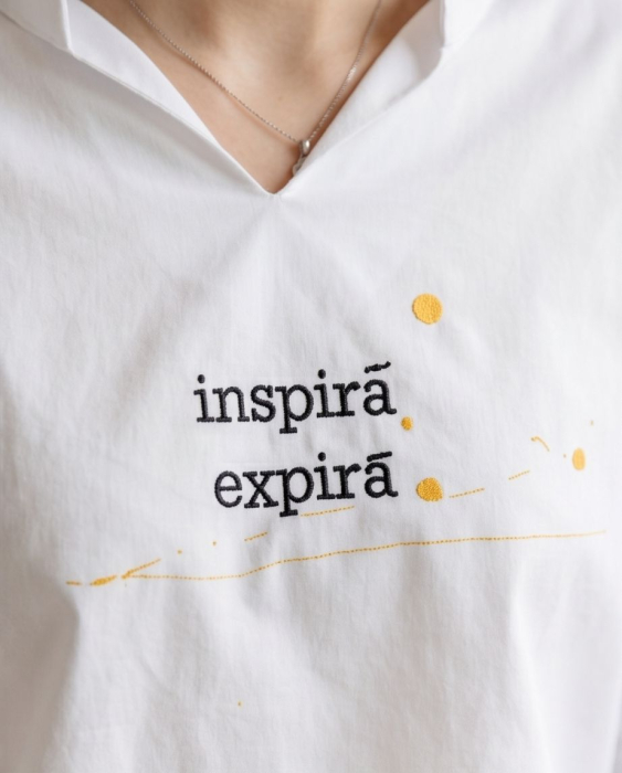 Bluza Inspira, Expira White [3]