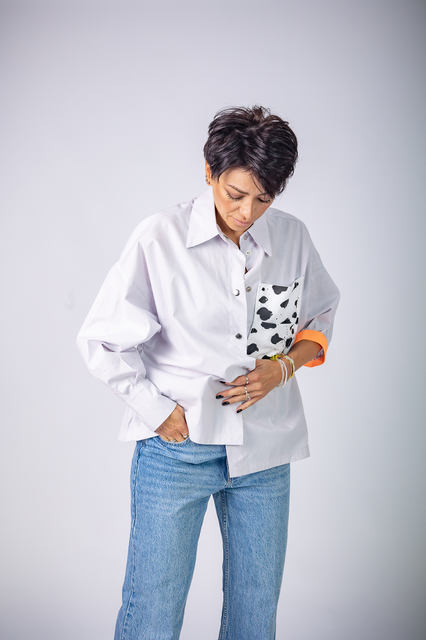 Camasa Bya Soft Gray [3]