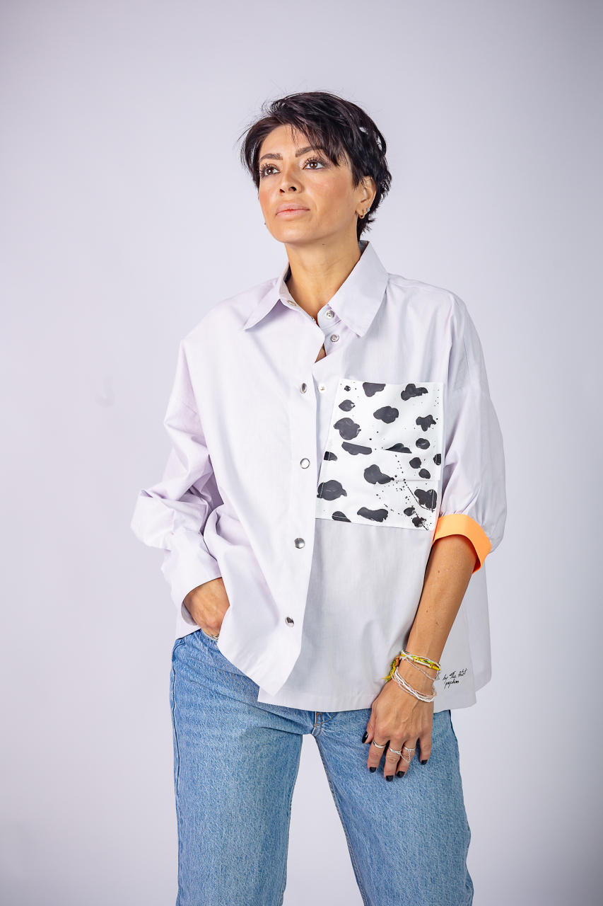 Camasa Bya Soft Gray [4]