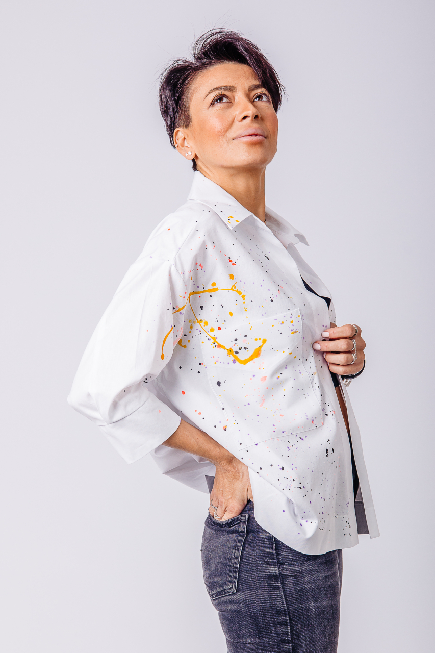 Camasa Colorfull White [2]