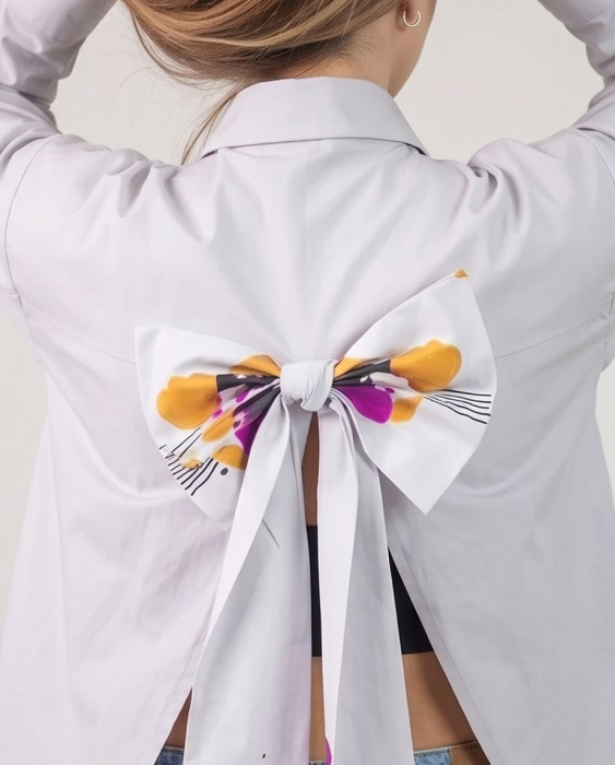 Camasa Flor Soft Gray [5]