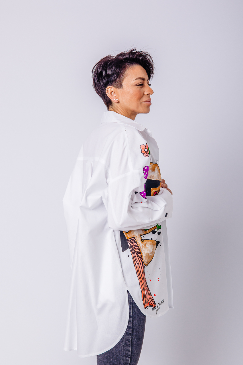 Camasa  Long Tribe White [2]