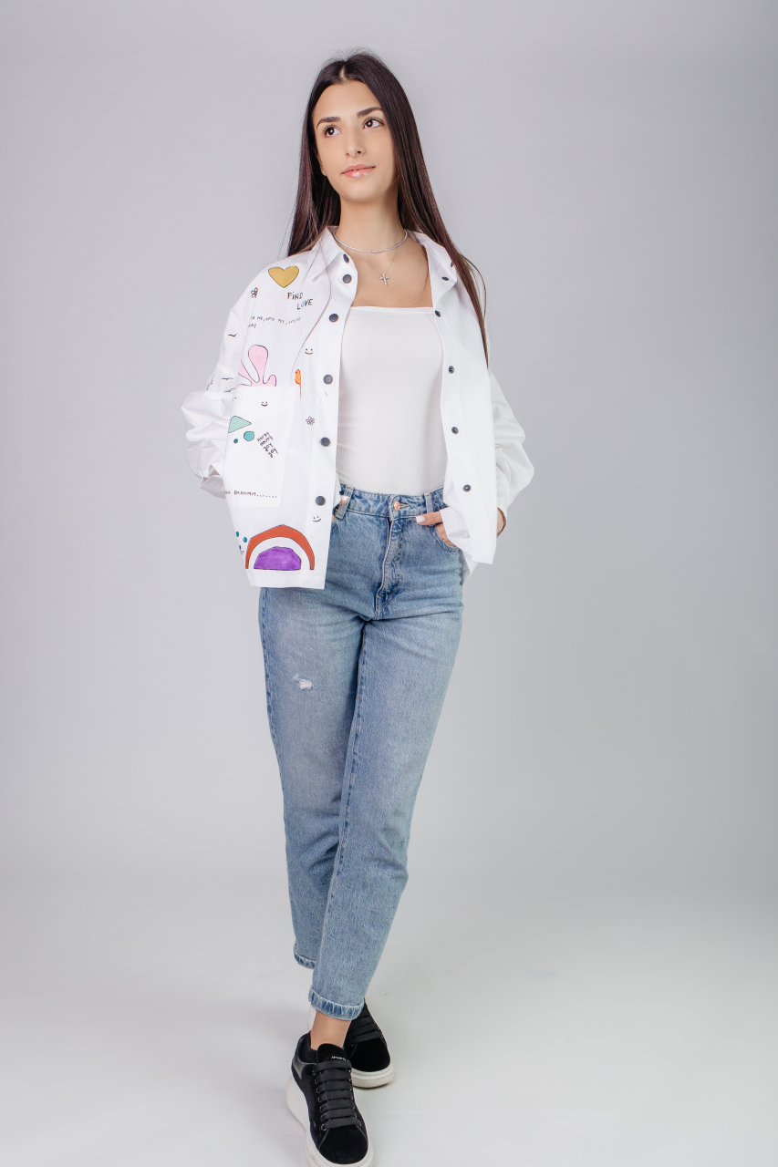 Camasa Love&Joy White [3]