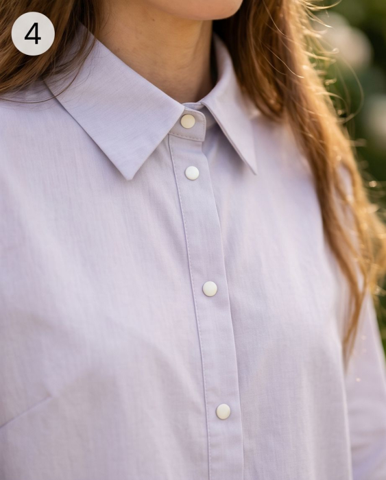 Camasa Minimal Soft Grey [4]