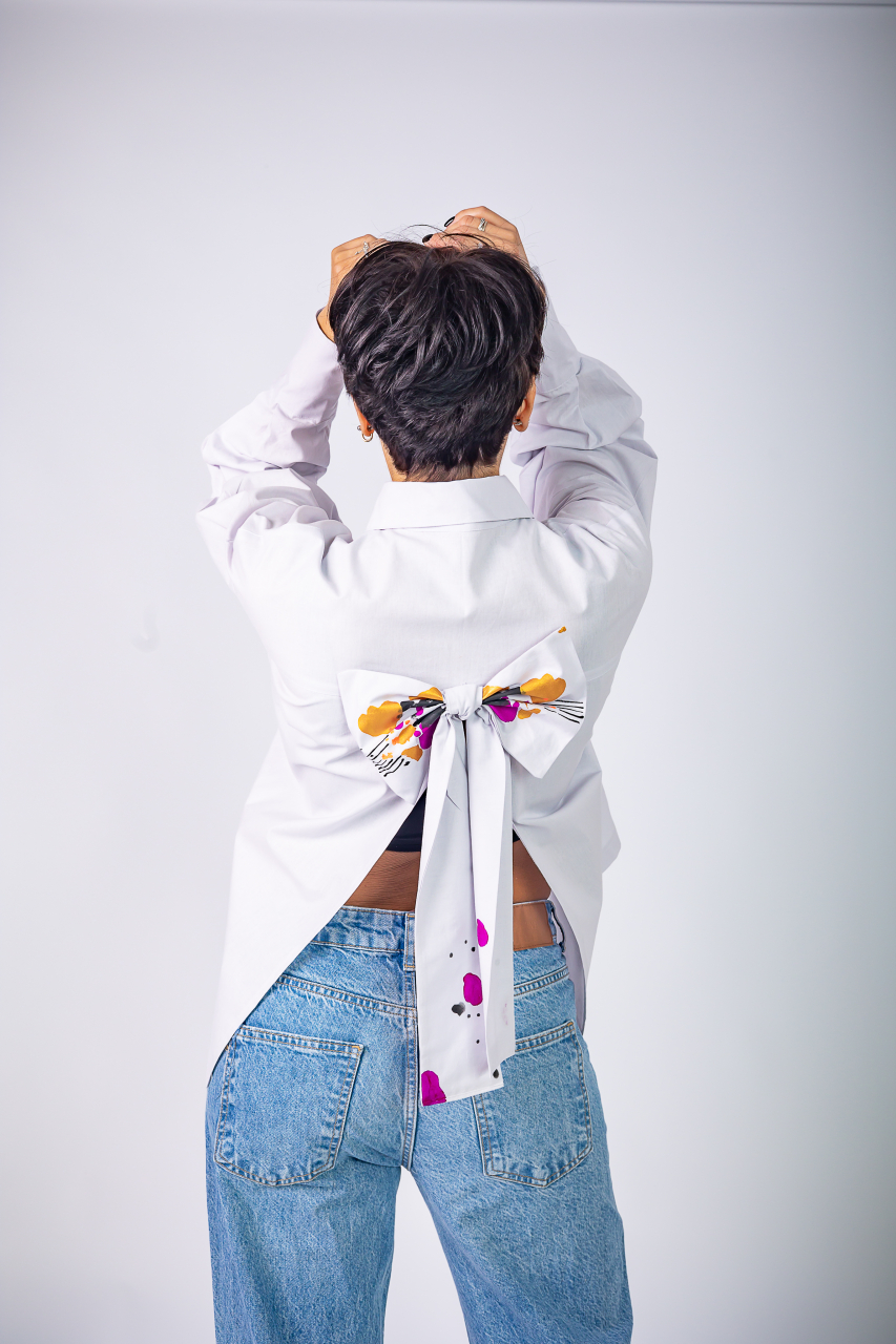 Camasa Flor Soft Gray [4]