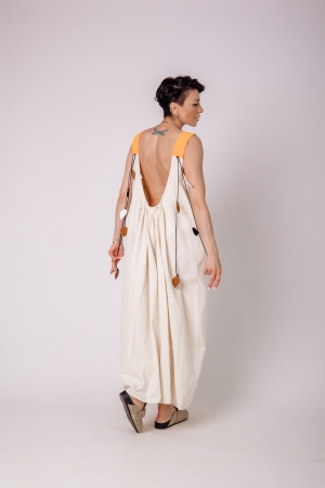 Rochii si Caftane - Rochie Clara Natur