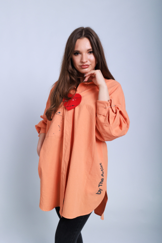 Camasi - Camasa Drifted Cotton Soft Orange