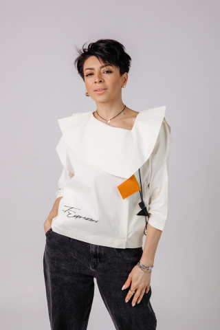 Bluze - Bluza Arra Off White