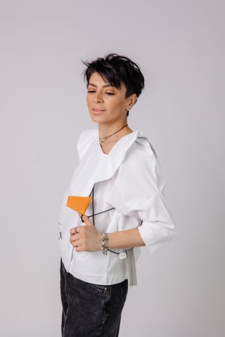 Bluze - Bluza Arra White