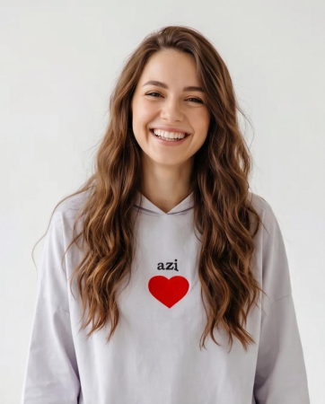 Bluze - Bluza AZI Light Gray