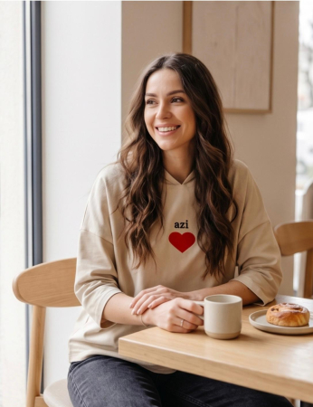 Bluze - Bluza AZI Nude