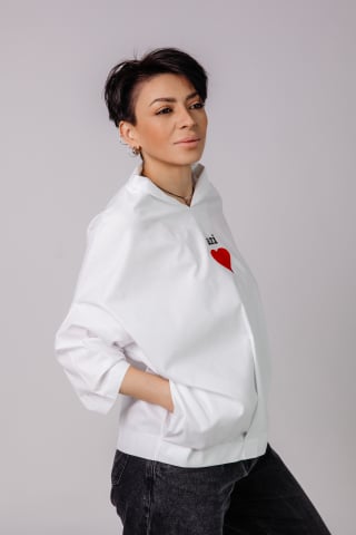 Bluze - Bluza AZI White