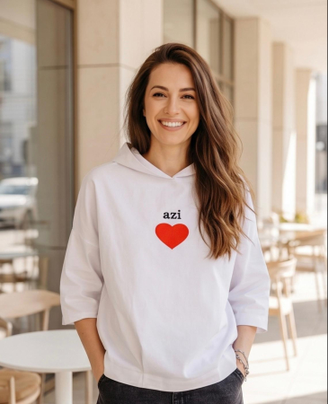 Bluze - Bluza AZI White