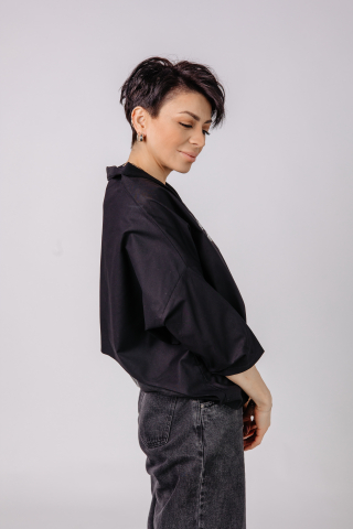 Bluze - Bluza Inspira, Expira Black