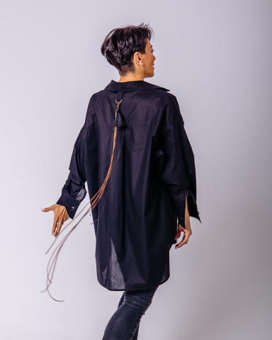 Camasi - Camasa Arka Long Black