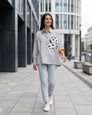 Camasi - Camasa Bya Soft Gray