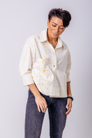 Camasi - Camasa Colorfull Off White