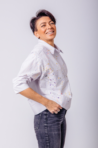 Camasi - Camasa Colorfull Soft Gray