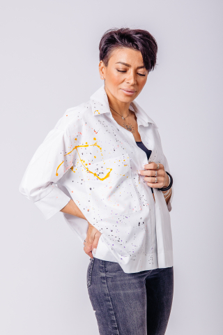 Camasi - Camasa Colorfull White