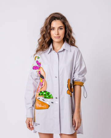 Camasi - Camasa Tribe Long Gray