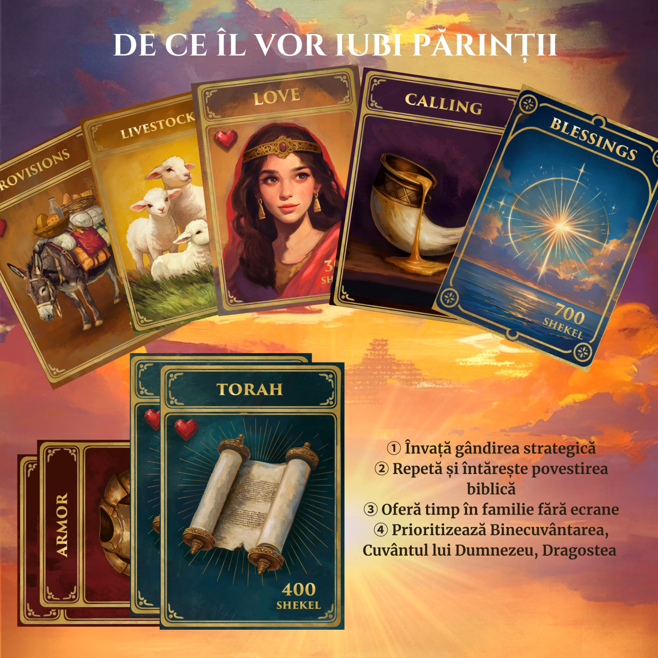 King David – The Rise | Joc Biblic, tactic pentru familie cu Saul, David și Goliat [4]