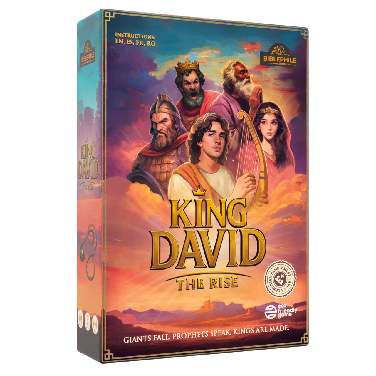 King David – The Rise | Joc Biblic, tactic pentru familie cu Saul, David și Goliat [1]