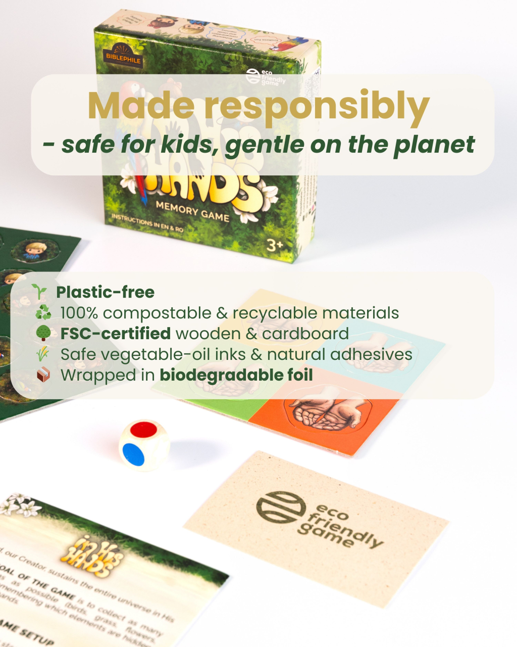 In His Hands | Christian Memory Game for Kids (Matthew 6) [6]