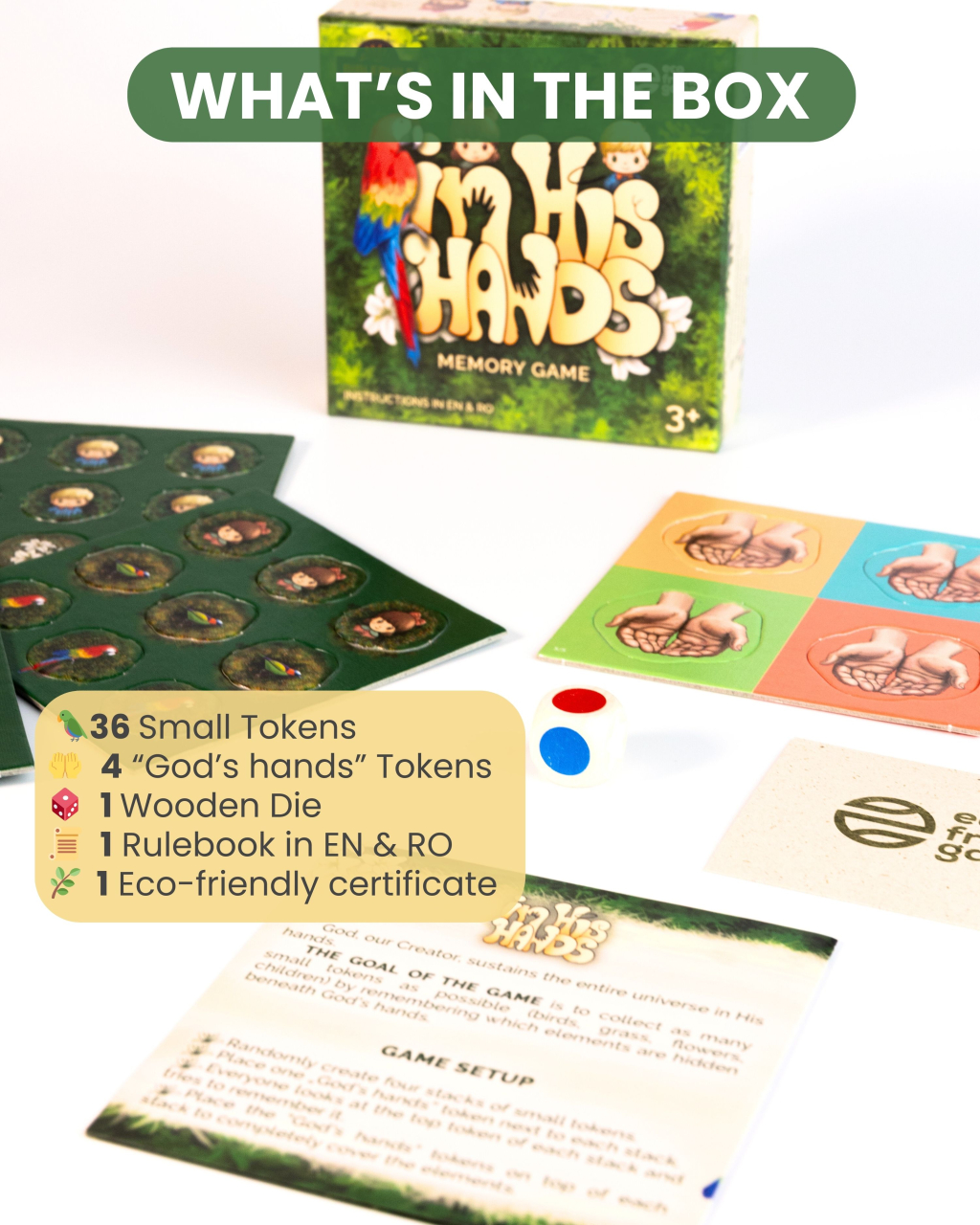 In His Hands | Christian Memory Game for Kids (Matthew 6) [5]