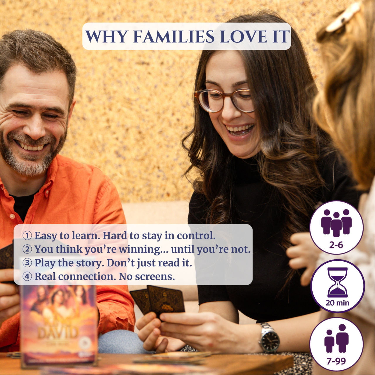 King David – The Rise, Light Strategy, Bible Card Game [7]