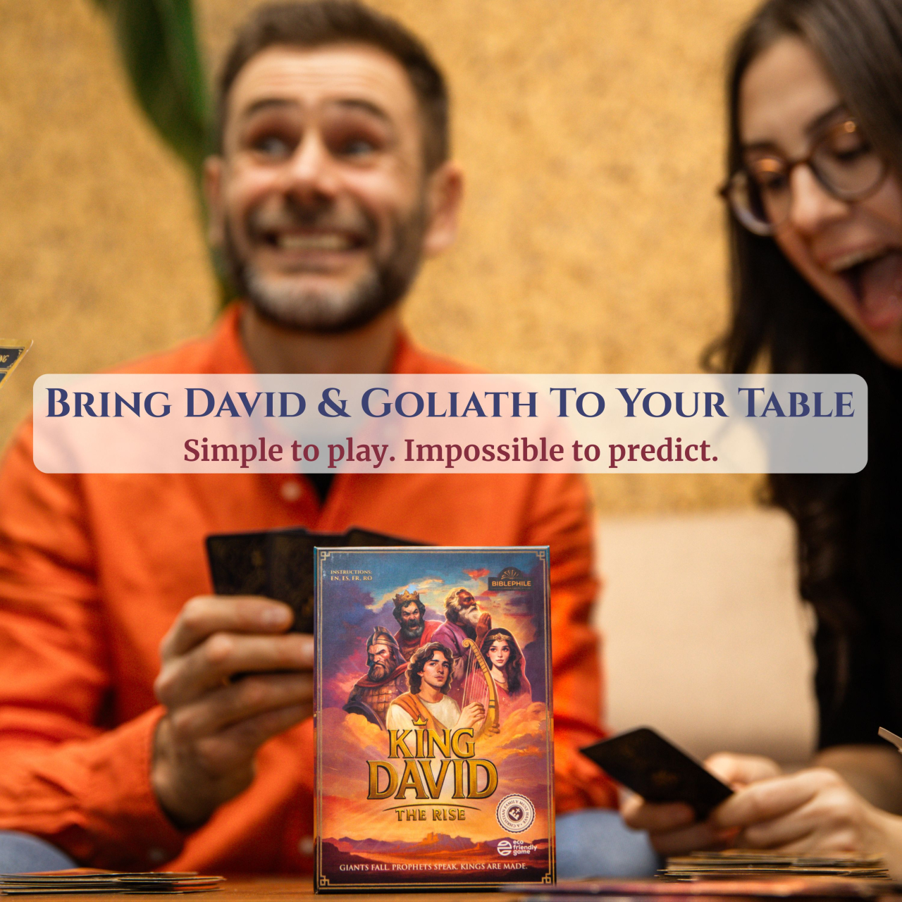 King David – The Rise, Light Strategy, Bible Card Game [2]