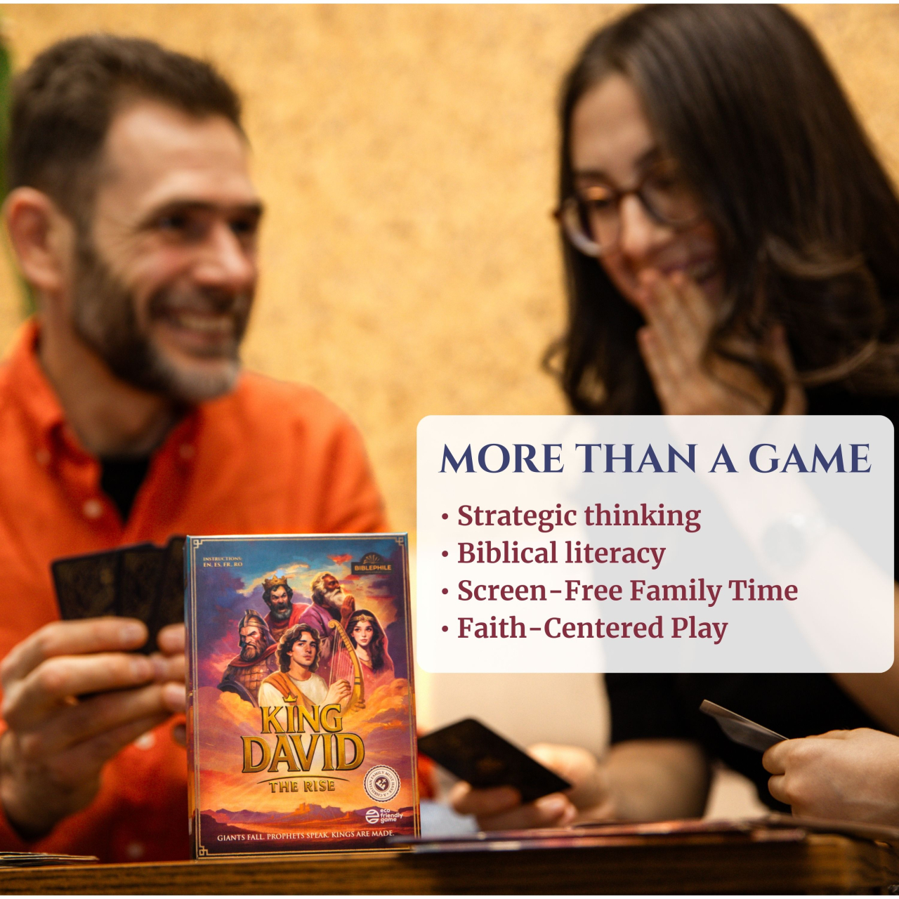King David – The Rise, Light Strategy, Bible Card Game [5]