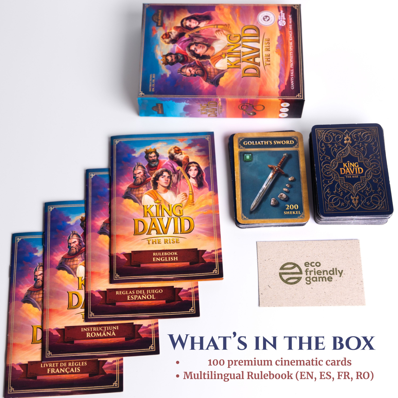 King David – The Rise, Light Strategy, Bible Card Game [4]