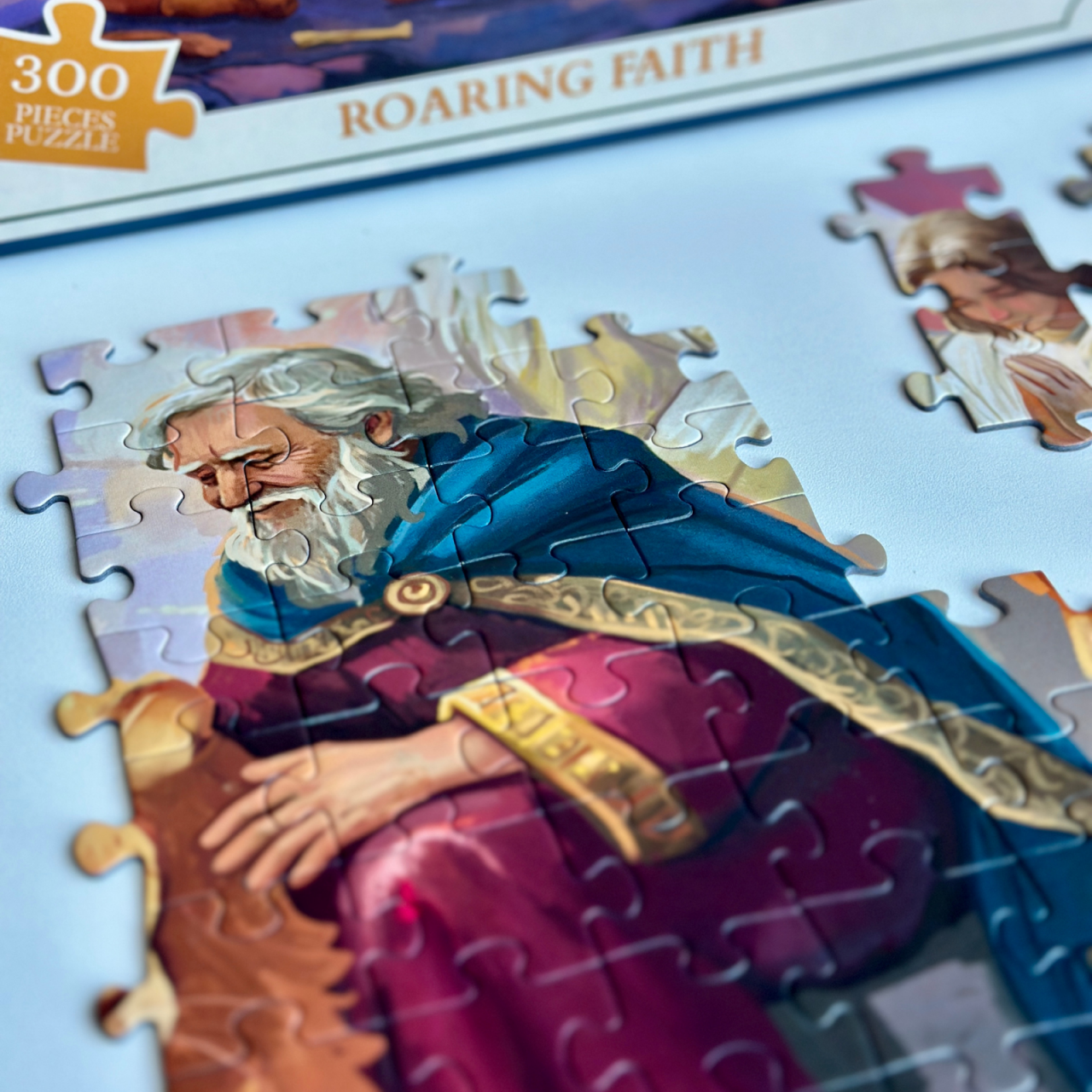 Puzzle ROARING FAITH - Daniel în groapa cu lei [2]