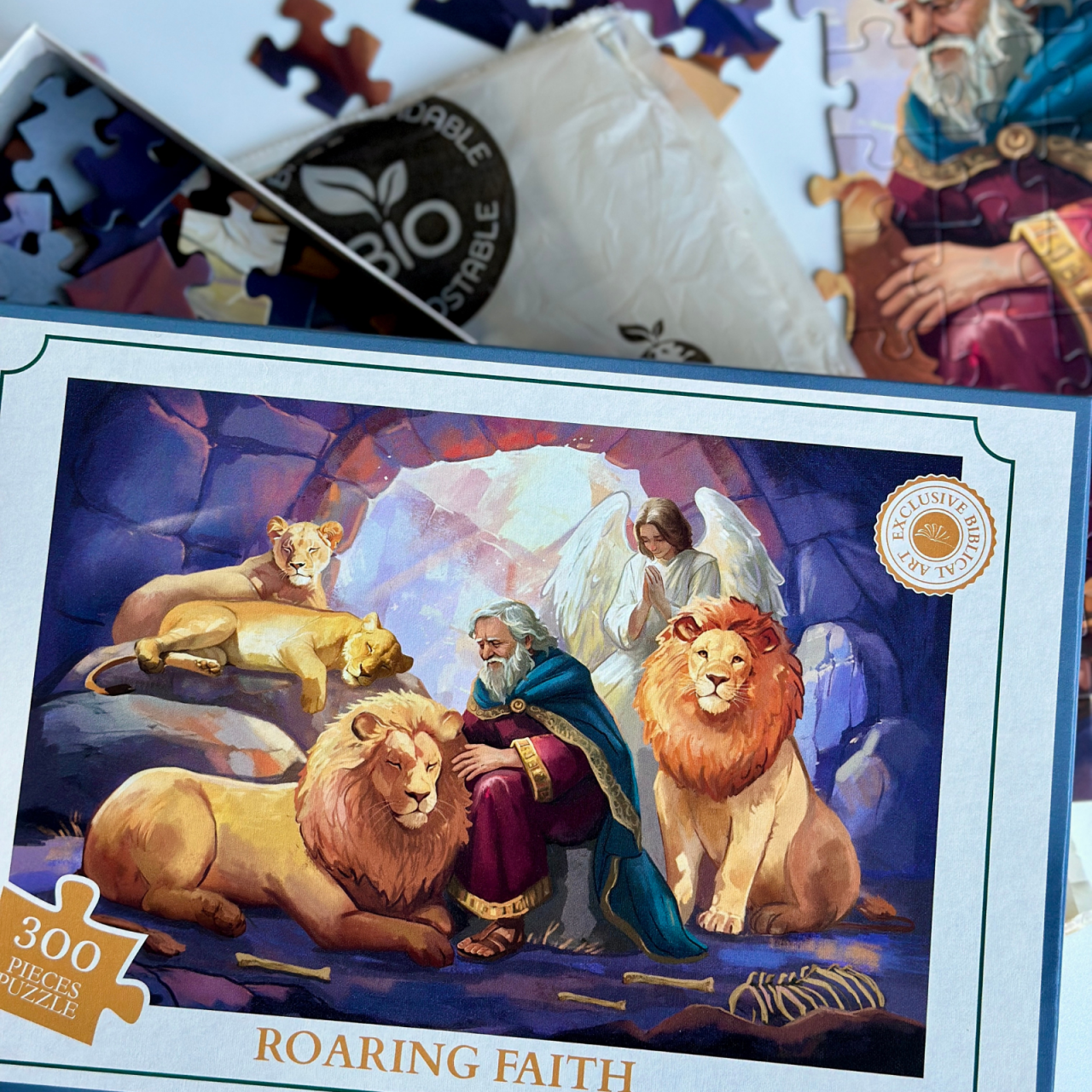 Puzzle ROARING FAITH - Daniel în groapa cu lei [3]