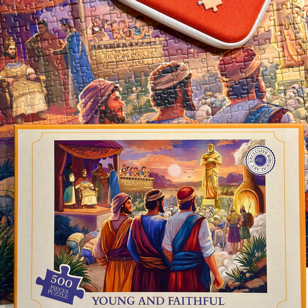Puzzle YOUNG AND FAITHFUL - Cei trei tineri evrei în câmpia Dura [2]