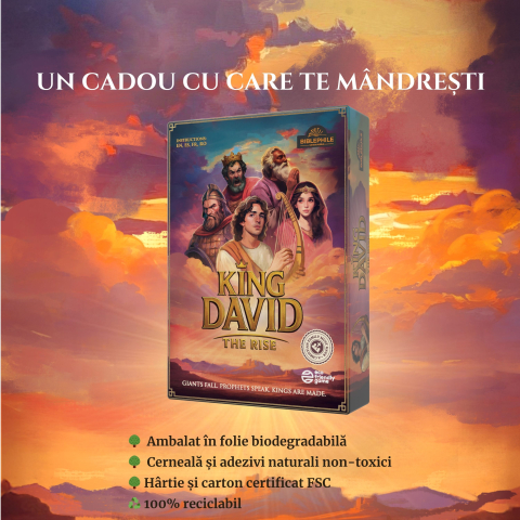 King David – The Rise | Joc Biblic, tactic pentru familie cu Saul, David și Goliat [6]