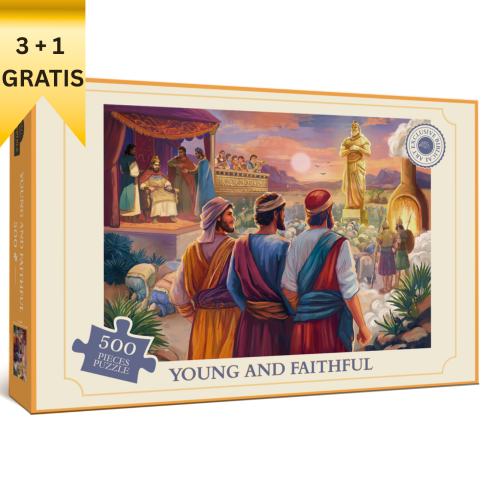 Puzzles - Puzzle YOUNG AND FAITHFUL - Cei trei tineri evrei în câmpia Dura
