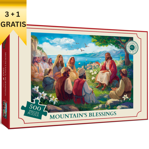 Puzzles - Puzzle Mountain’s Blessings - Iisus pe Muntele Măslinilor