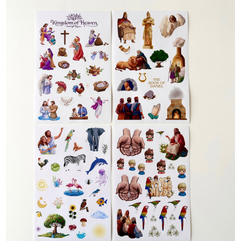Board Games - Stickere / abtibilduri cu imagini din Biblie