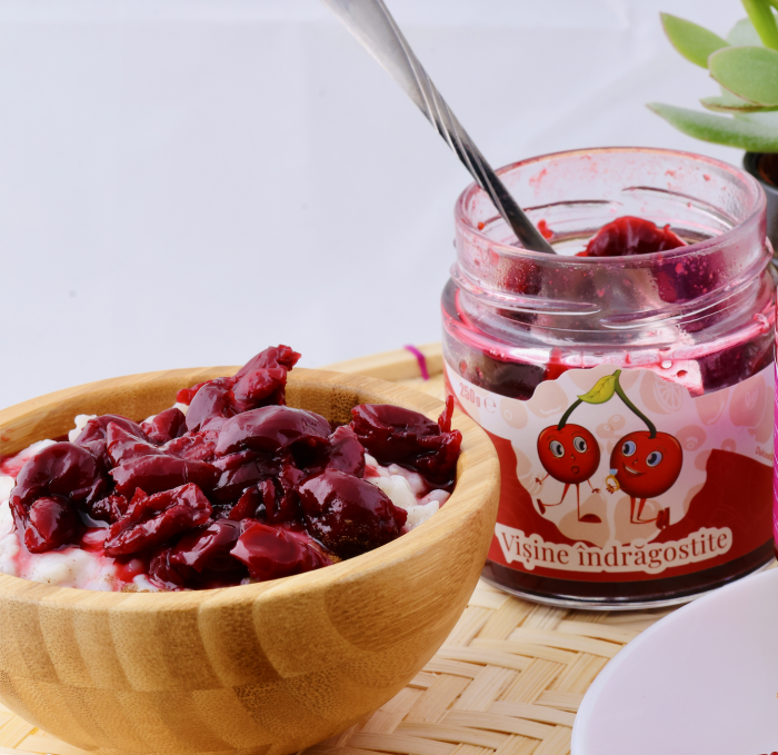 dulceață de vișine cu goji – naturală și sănătoasă [2]