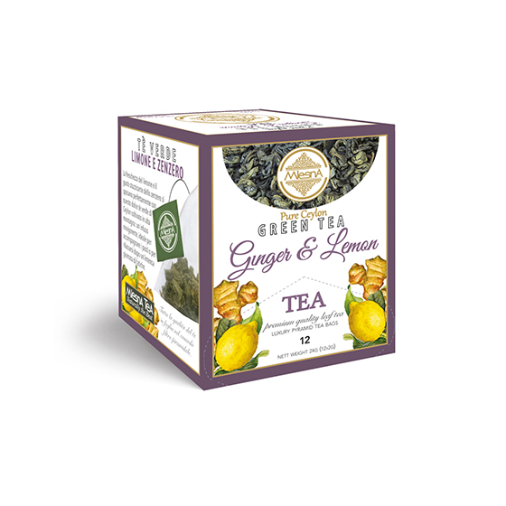 Mlesna Tea Piramid Green Ginger & Lemon [1]