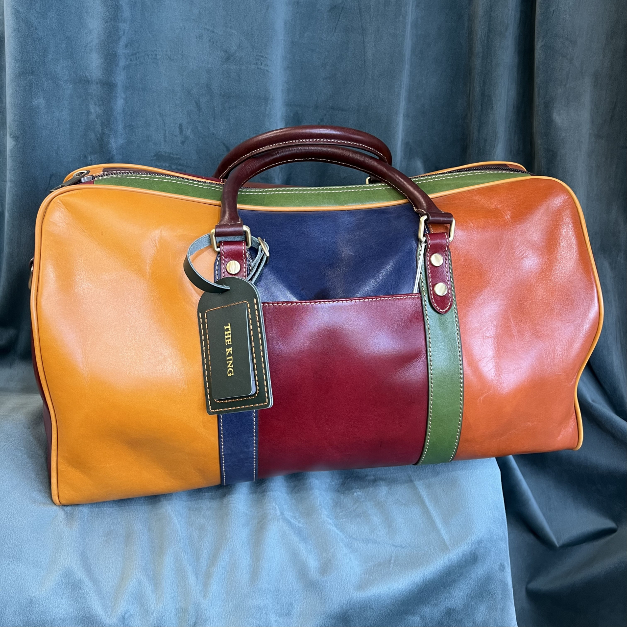 Geantă de călătorie din piele Made in Italy [3]