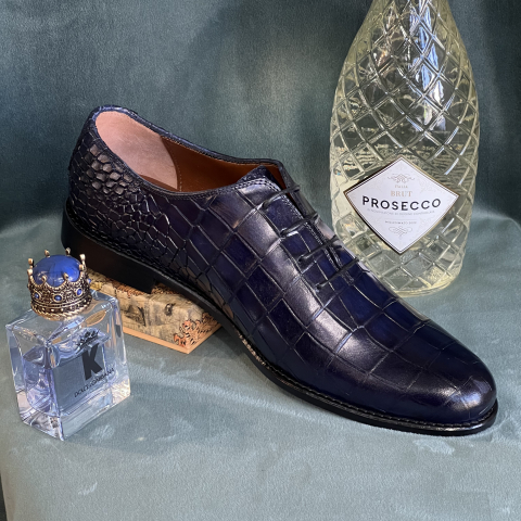 Pantofi - Pantofi din piele de crocodil, fabricați manual de Marian Nedelcu ⭐⭐⭐⭐⭐