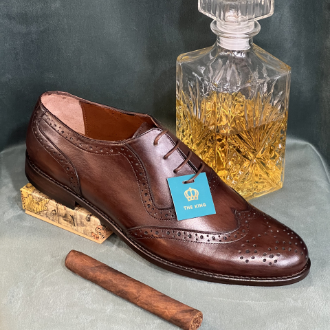 Pantofi - Pantofi din piele de vițel, fabricați manual de Marian Nedelcu ⭐⭐⭐⭐⭐