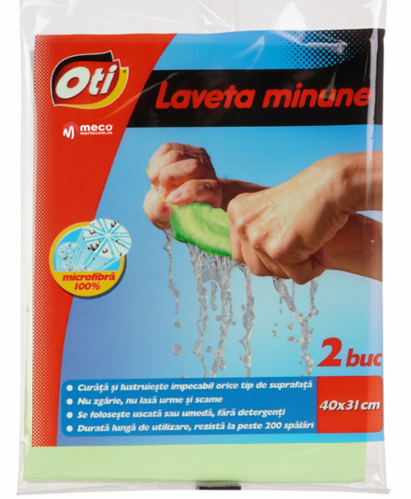 Laveta minune microfibra 100%, 2/set [1]