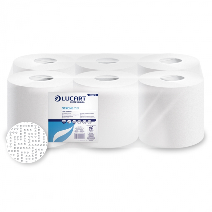 Prosop din hartie, pe rola cu derulare centrala- Strong 150 foi, Joint, LUCART [1]