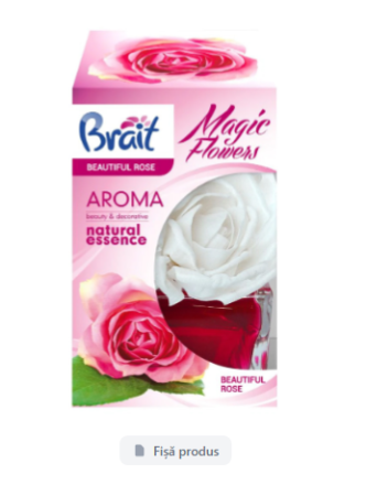 DETERGENTI SI ODORIZANTE - Odorizant de Camera Magic Flower BRAIT Rose, Cantitate 75 ml