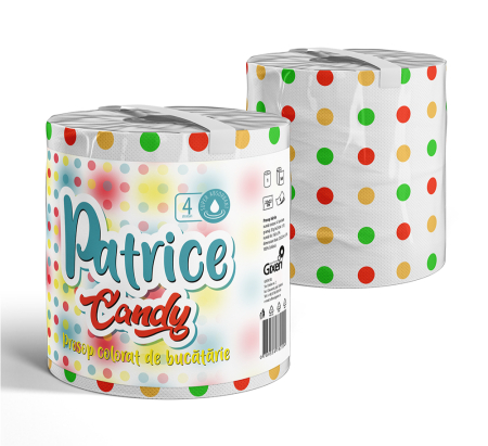 Prosoape din hartie - Prosop rola hartie 4 straturi, 2bucati
